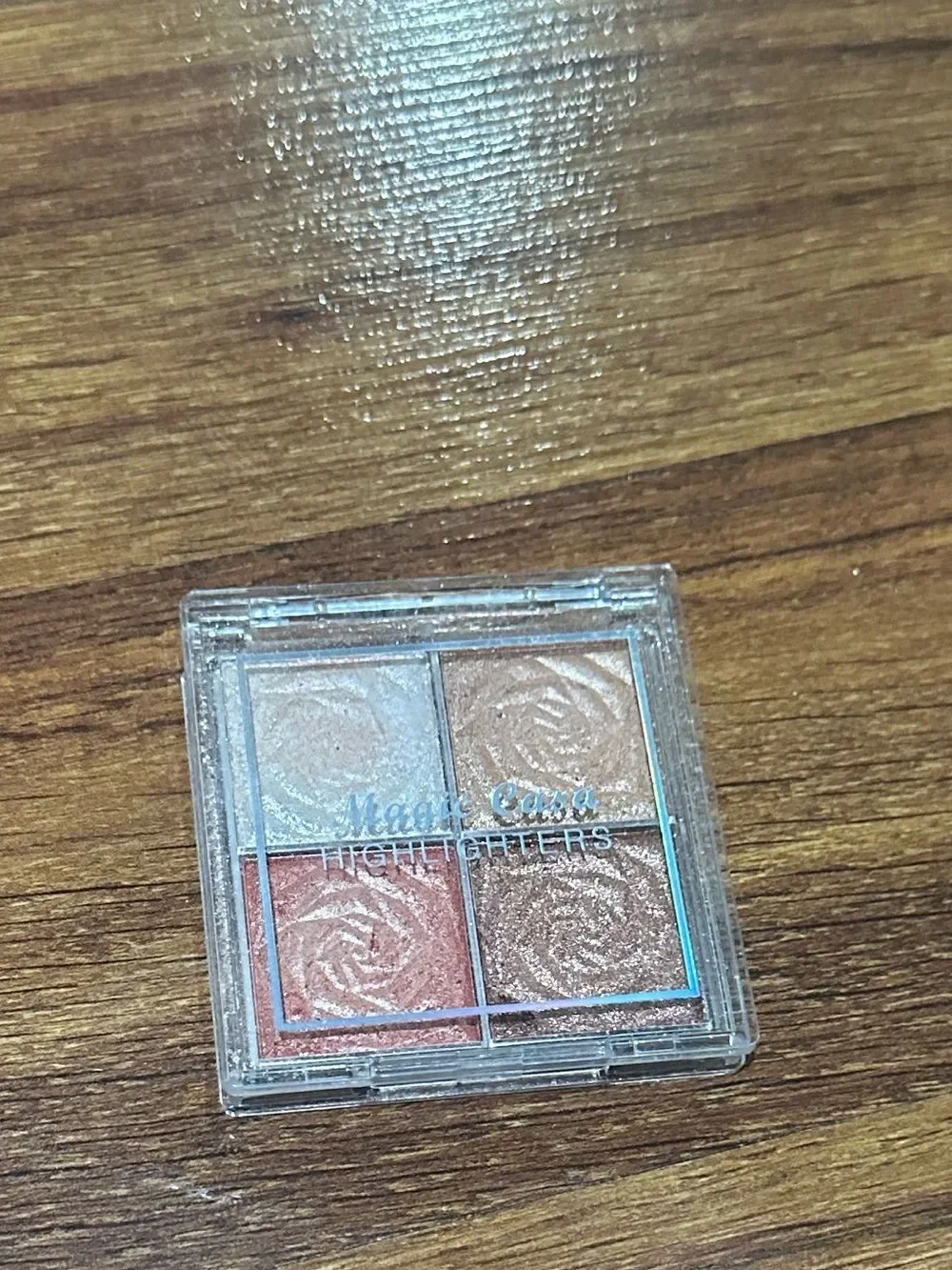 Magic Casa Eyeshadow Highlighter Contour Palette w/ Diamond Highlight Powder